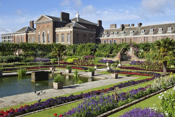 VIP Kensington Palace Gardens Tour & Royal Tea Crown Experience - The Cradle Walk and Sunken Garden
