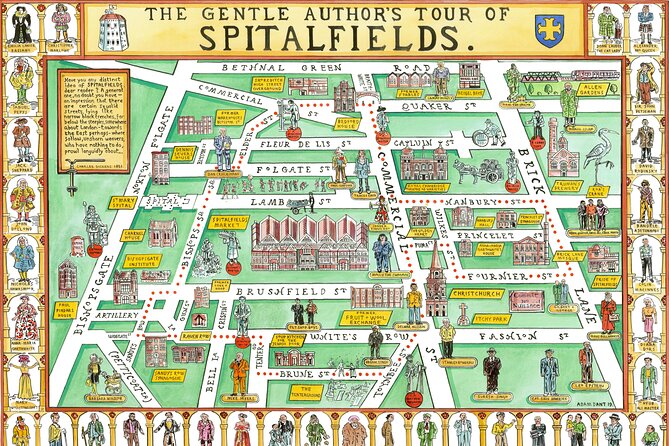 Walking Tour around Spitalfields in the East End of London - One building, three religious chapters