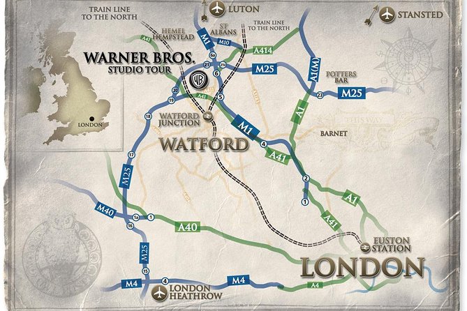 Warner Bros. Studio Tour with Transportation from London - Entering the Great Hall