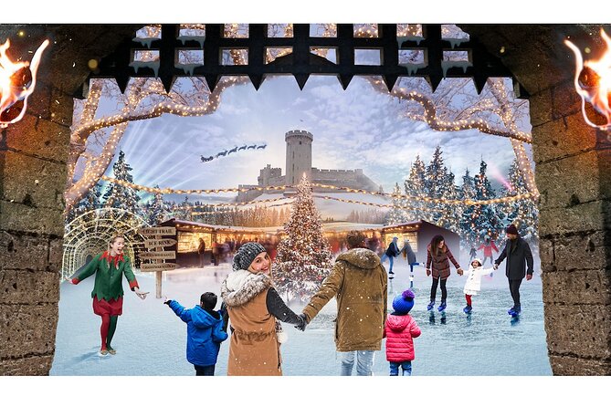 Warwick Castle Admission Ticket - Start with the towers and ramparts