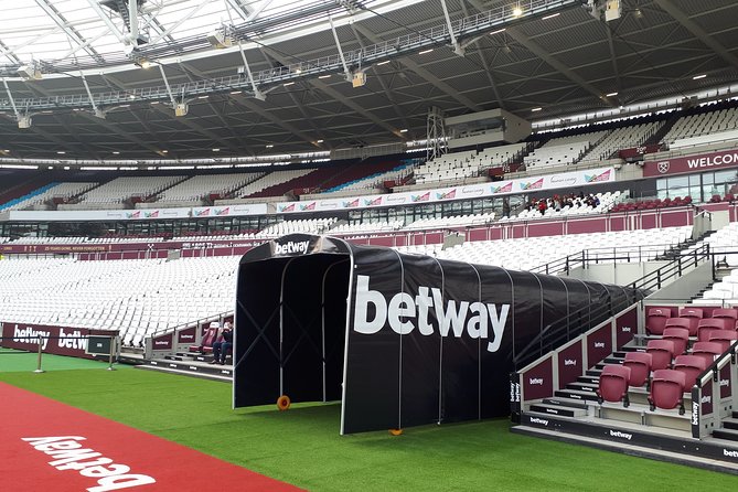 West Ham United FC London (Olympic) Stadium Tour - Four tour choices, with different kinds of access