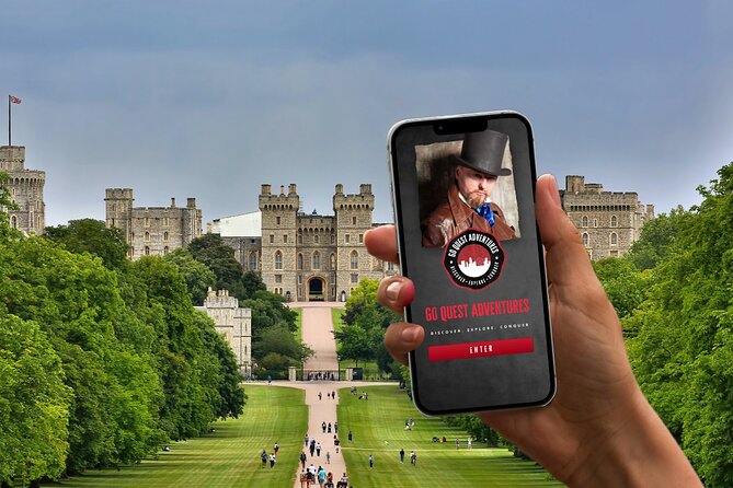 Windsor: Self Guided Walking Tour & Interactive Treasure Hunt - How the app changes the experience