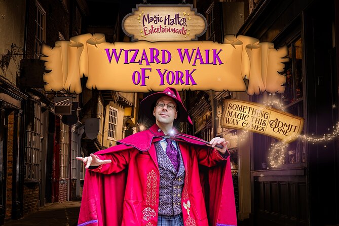 Wizard Walk of York - WINNER Best Tour & Best of York Award - Starting beside the Shambles at St Crux